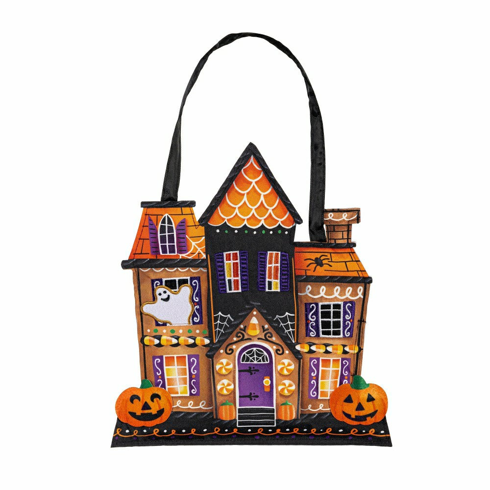 Trick or Sweets Haunted House Door Décor | Plow & Hearth