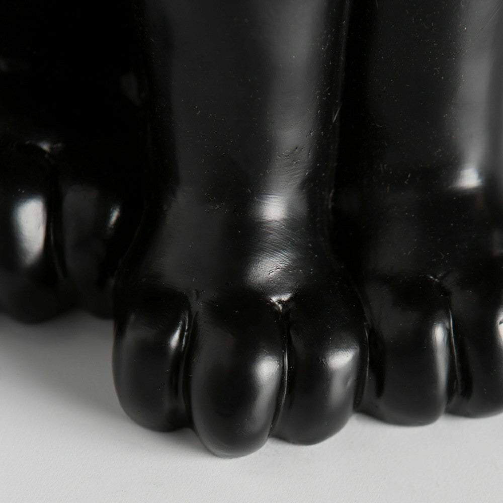 Indoor/Outdoor Lighted Black Cat Shorty Halloween Statue | Plow & Hearth