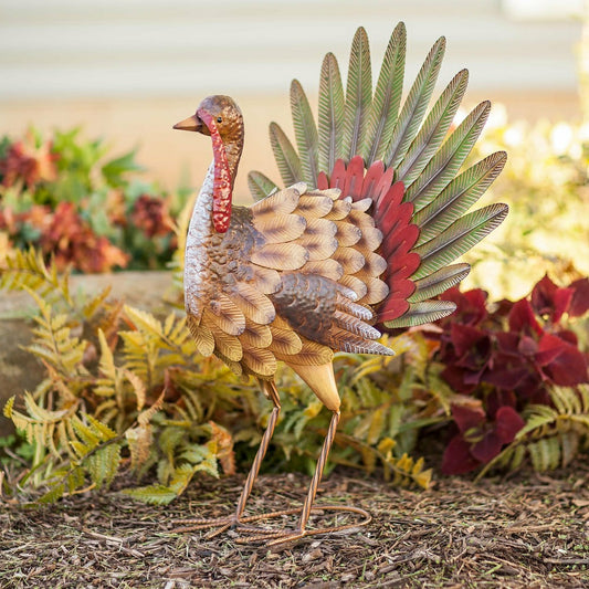 Metal Tom the Turkey Statue | Plow & Hearth