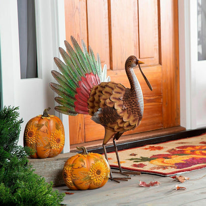Metal Tom the Turkey Statue | Plow & Hearth
