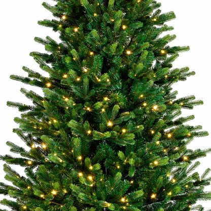 7'3" Sussex Fir Christmas Tree with Warm White and Color-Changing LEDs | Plow & Hearth