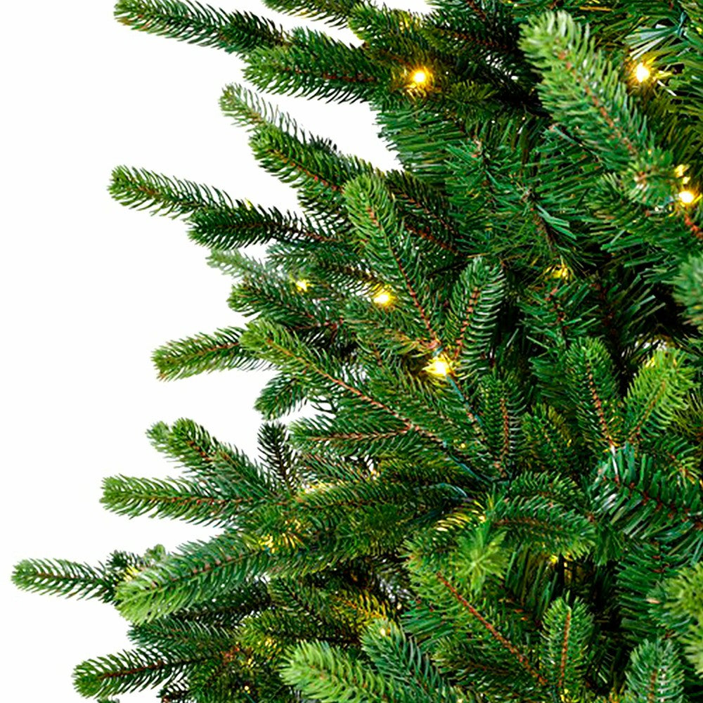 7'3" Sussex Fir Christmas Tree with Warm White and Color-Changing LEDs | Plow & Hearth