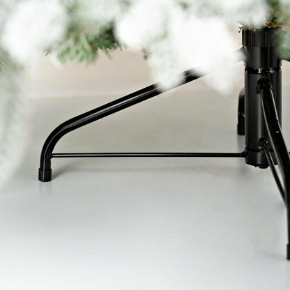 Flocked Roanoke Spruce Christmas Tree | Plow & Hearth