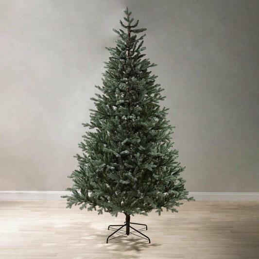 Shimmering Misty Pine Christmas Tree, 8' Tall | Plow & Hearth