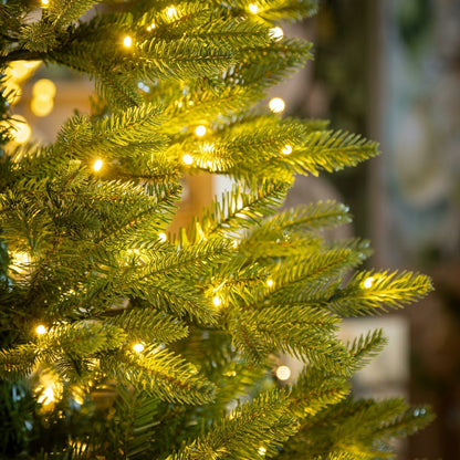 Heartfelt Cheer Tree Artificial LED Spruce, 400 Lights, 84"H | Plow & Hearth