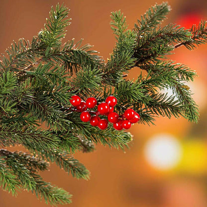 Classic Cardinal Complete Christmas Tree Kit with 250 Lights and 140 D | Plow & Hearth