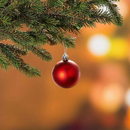 Classic Cardinal Complete Christmas Tree Kit with 250 Lights and 140 D | Plow & Hearth