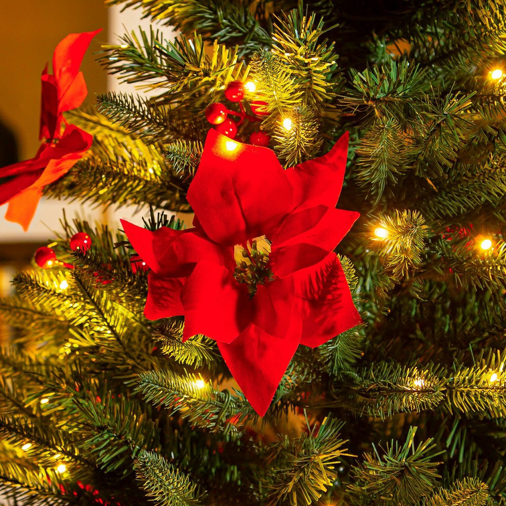 Feels Like The Holidays Tree Artificial Pine LED in Pot, 47”H | Plow & Hearth