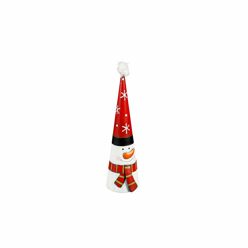 Metal Cone-Shaped Holiday Characters, Set of 3 | Plow & Hearth