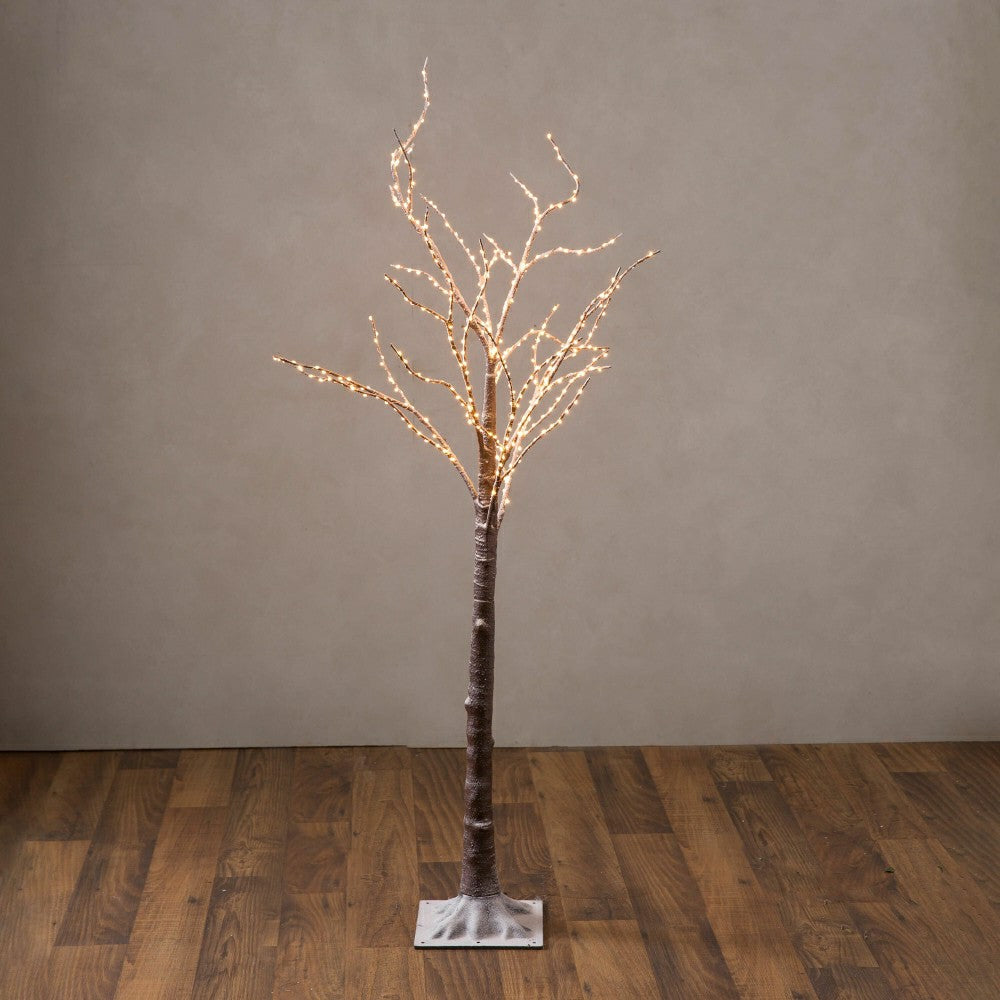 Medium Indoor/Outdoor Birch Tree with 400 Warm White Lights | Plow & Hearth