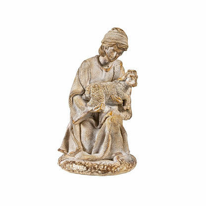 Gilded Nativity Resin Garden Statue, 9" H, Set of 10 | Plow & Hearth