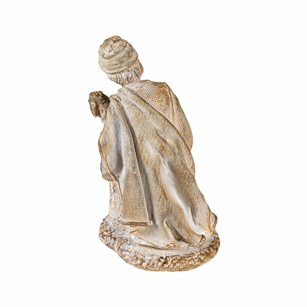 Gilded Nativity Resin Garden Statue, 9" H, Set of 10 | Plow & Hearth