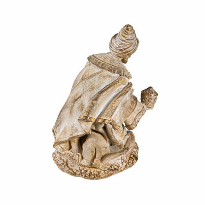 Gilded Nativity Resin Garden Statue, 9" H, Set of 10 | Plow & Hearth