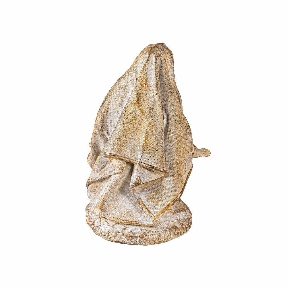 Gilded Nativity Resin Garden Statue, 9" H, Set of 10 | Plow & Hearth