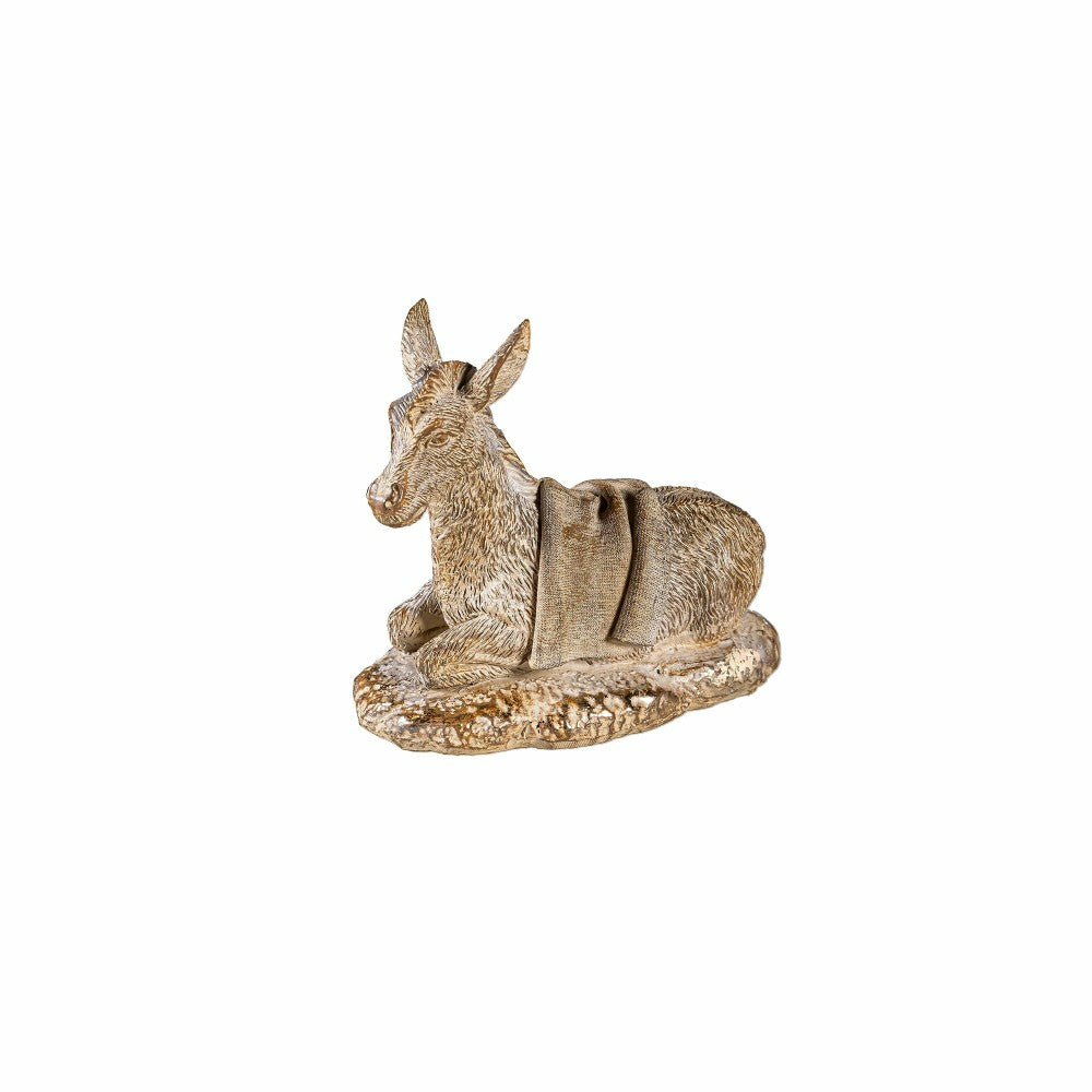 Gilded Nativity Resin Garden Statue, 9" H, Set of 10 | Plow & Hearth