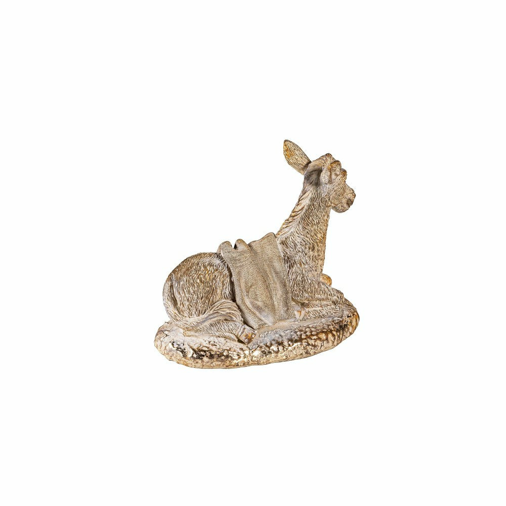 Gilded Nativity Resin Garden Statue, 9" H, Set of 10 | Plow & Hearth