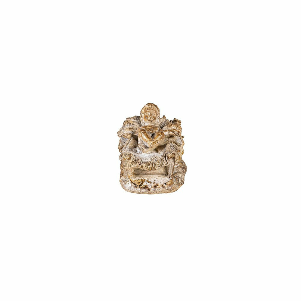 Gilded Nativity Resin Garden Statue, 9" H, Set of 10 | Plow & Hearth