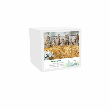 Gilded Nativity Resin Garden Statue, 9" H, Set of 10 | Plow & Hearth