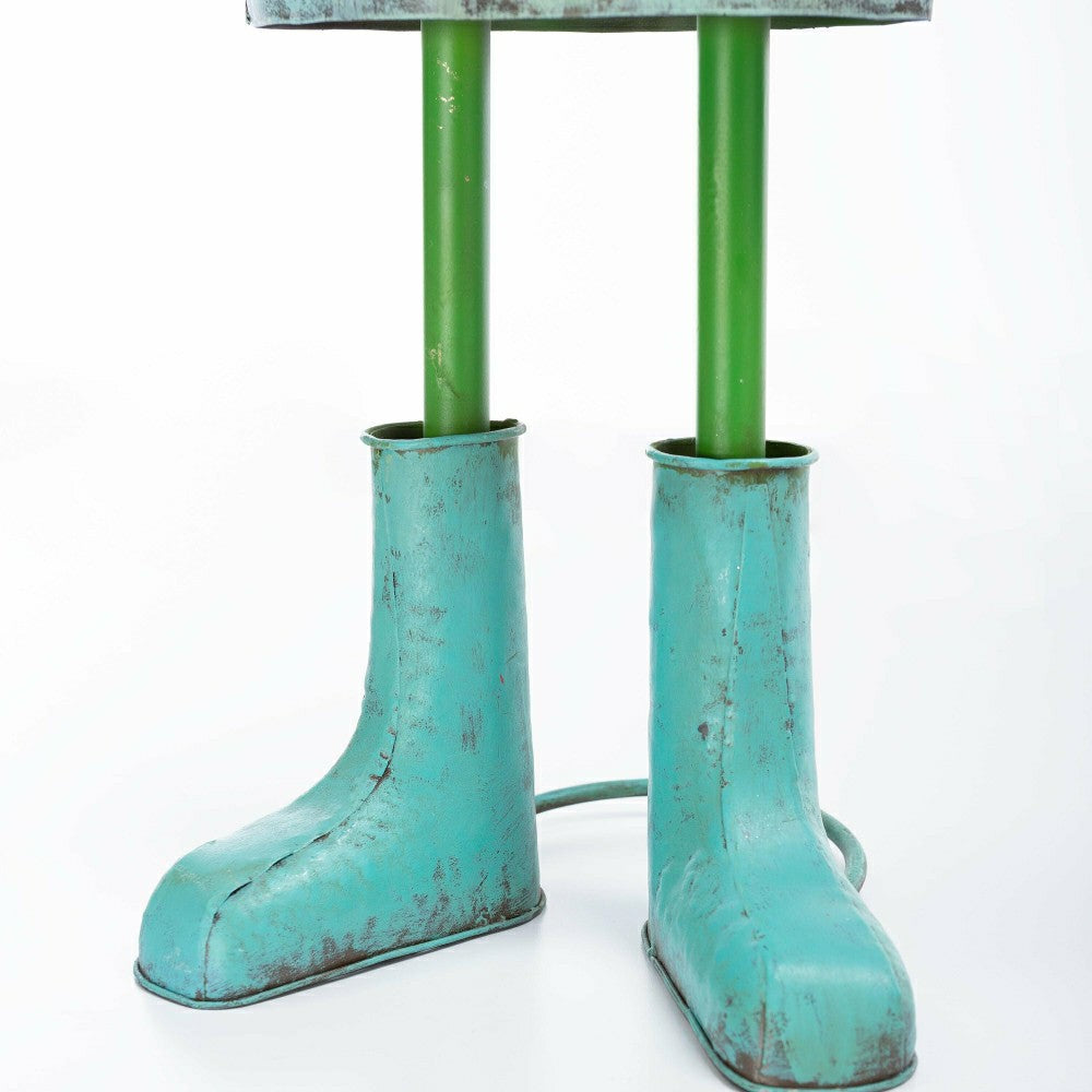 Metal Storybook Frog Garden Statue | Plow & Hearth