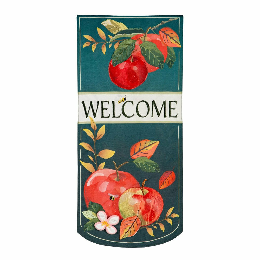 Apple Orchard Welcome Everlasting Impressions Textile Décor | Plow & Hearth