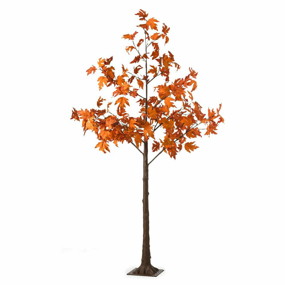 Indoor/Outdoor Electric Lighted Maple Tree, 6'H with 96 Lights | Plow & Hearth