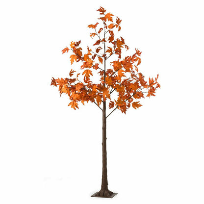 Indoor/Outdoor Electric Lighted Maple Tree, 6'H with 96 Lights | Plow & Hearth
