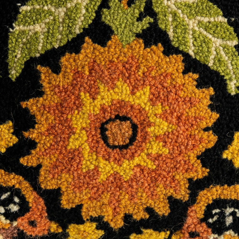 Kinley 16" Sunflower Harvest Wool Pillow | Plow & Hearth
