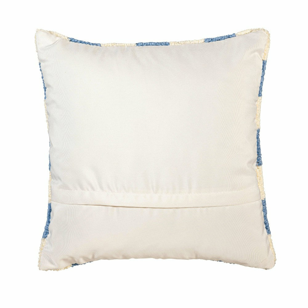 Indoor/Outdoor Pumpkin Patch Hooked Polypropylene Throw Pillow 18"x18" | Plow & Hearth