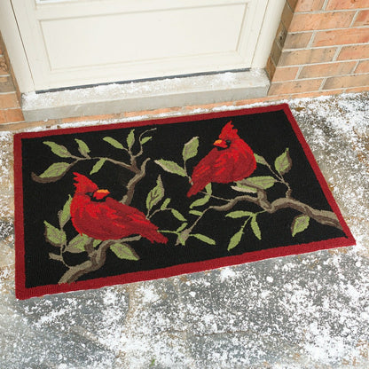 Indoor/Outdoor Cardinal Accent Rug | Plow & Hearth