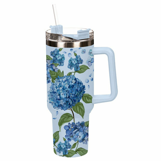 VivaStyle Hydrangea Haven Tumblers Stainless Steel Canyon Cup | Plow & Hearth