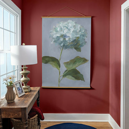 VivaStyle Hydrangea Haven Indoor Wall Décor Canvas Tapestry, Hydrangea | Plow & Hearth