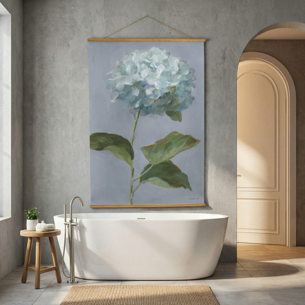 VivaStyle Hydrangea Haven Indoor Wall Décor Canvas Tapestry, Hydrangea | Plow & Hearth