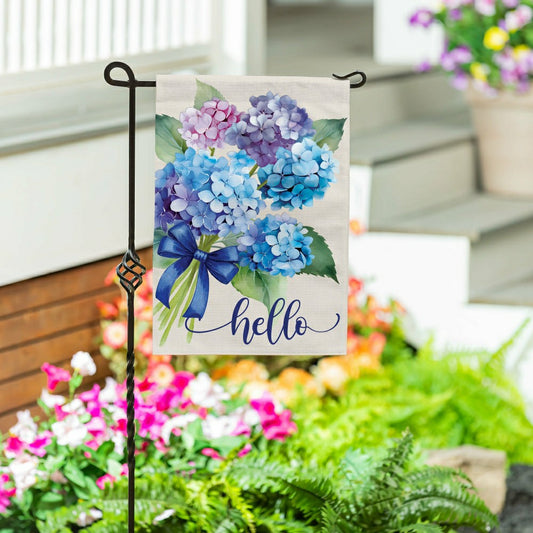 Simple Life Ladybug Burlap House Flag | Plow & Hearth