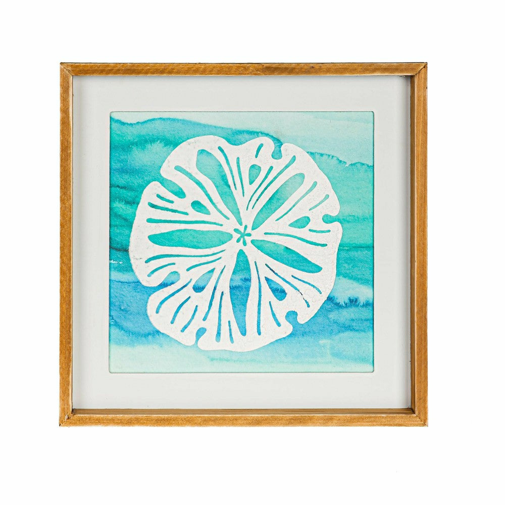 Sand Dollar and Starfish Framed Wall Art, Set of 2 | Plow & Hearth