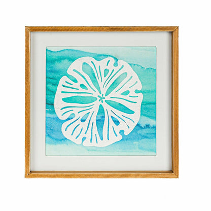 Sand Dollar and Starfish Framed Wall Art, Set of 2 | Plow & Hearth