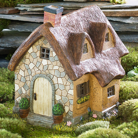 Solar Thatched Cottage | Plow & Hearth