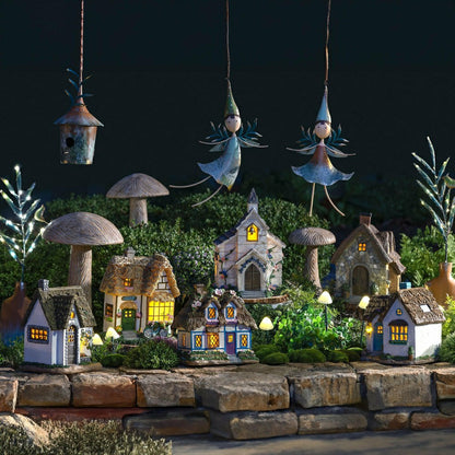 Metal Fairies Hanging Décor, Set of 2 | Plow & Hearth