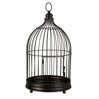 Harvest Blossoms Outdoor Black Bird Cage | Plow & Hearth