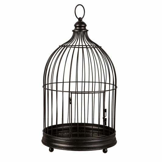 Harvest Blossoms Outdoor Black Bird Cage | Plow & Hearth