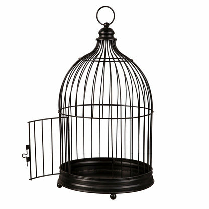 Harvest Blossoms Outdoor Black Bird Cage | Plow & Hearth
