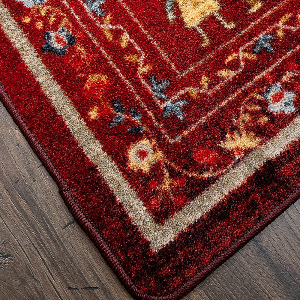Grafton EnduraStran Folk Art Rug | Plow & Hearth