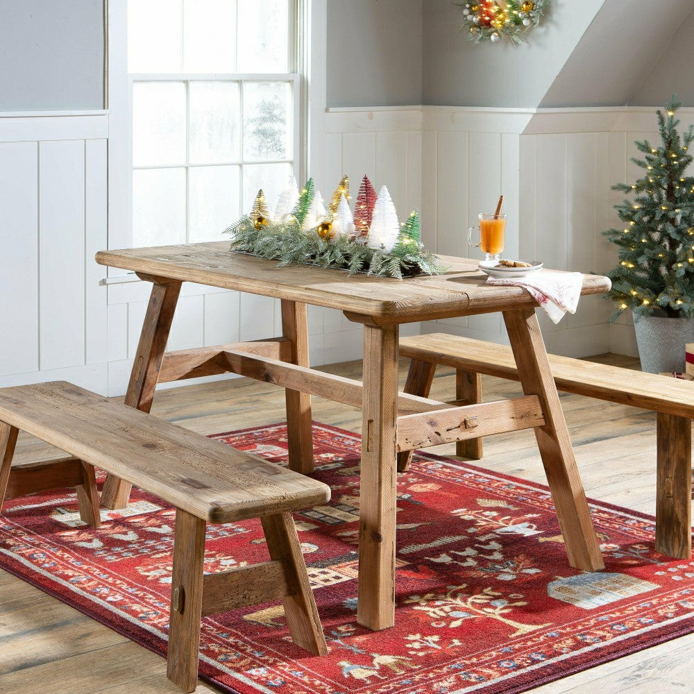 Grafton EnduraStran Folk Art Rug | Plow & Hearth