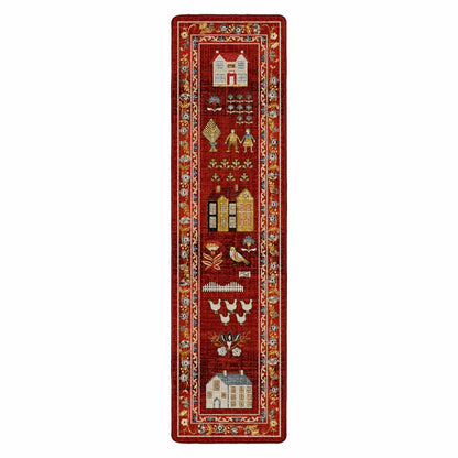 Grafton EnduraStran Folk Art Rug | Plow & Hearth