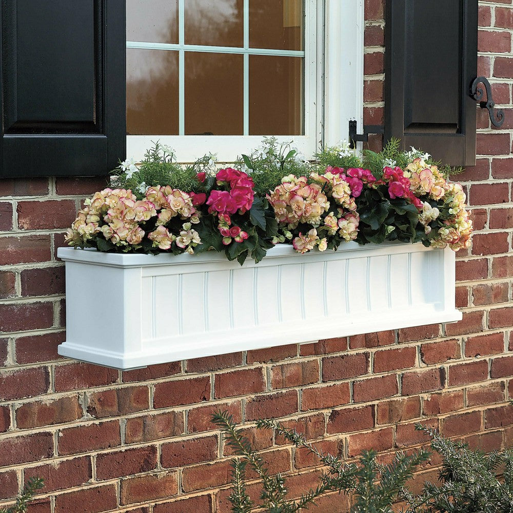 Hanging Self-Watering Window Box, 4'L | Plow & Hearth