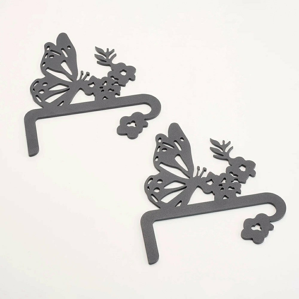 Indoor/Outdoor Laser Cut Metal Hangers, Set of 2 | Plow & Hearth