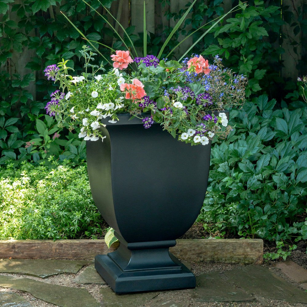 St. Augustine Self-Watering Tall Planter | Plow & Hearth