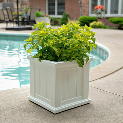 Lexington Self-Watering Planter, 14" sq. | Plow & Hearth