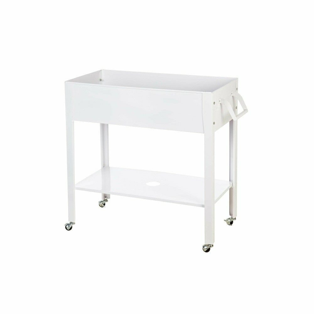 Metal Grow Table with Handle | Plow & Hearth