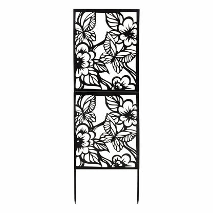 Floral Metal Trellis | Plow & Hearth