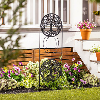 Tree of Life Metal Trellis | Plow & Hearth